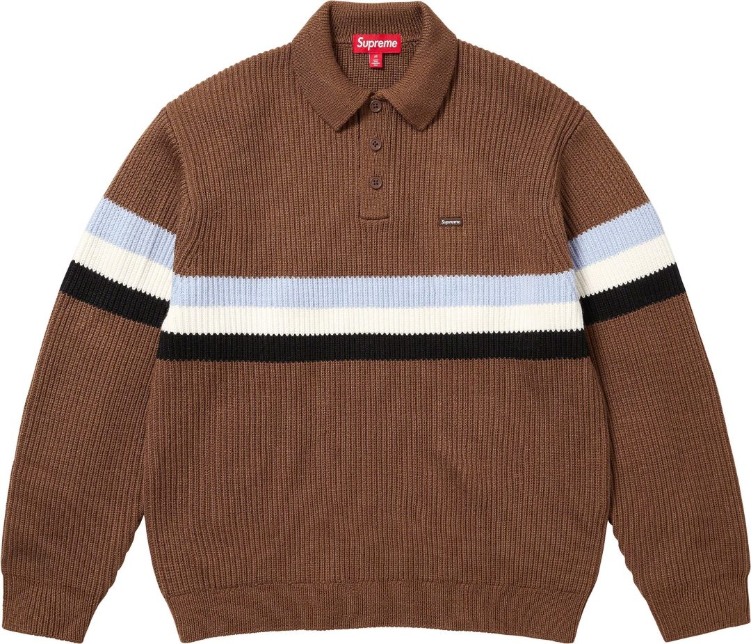 supreme-23fw-23aw-small-box-polo-sweater