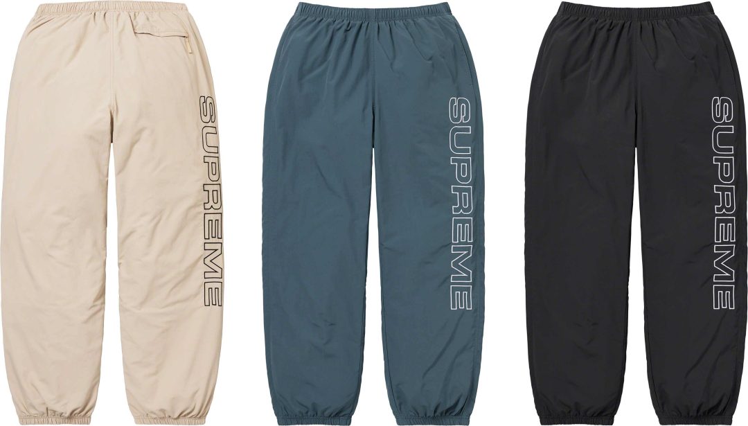 supreme-23fw-23aw-spellout-embroidered-track-pant