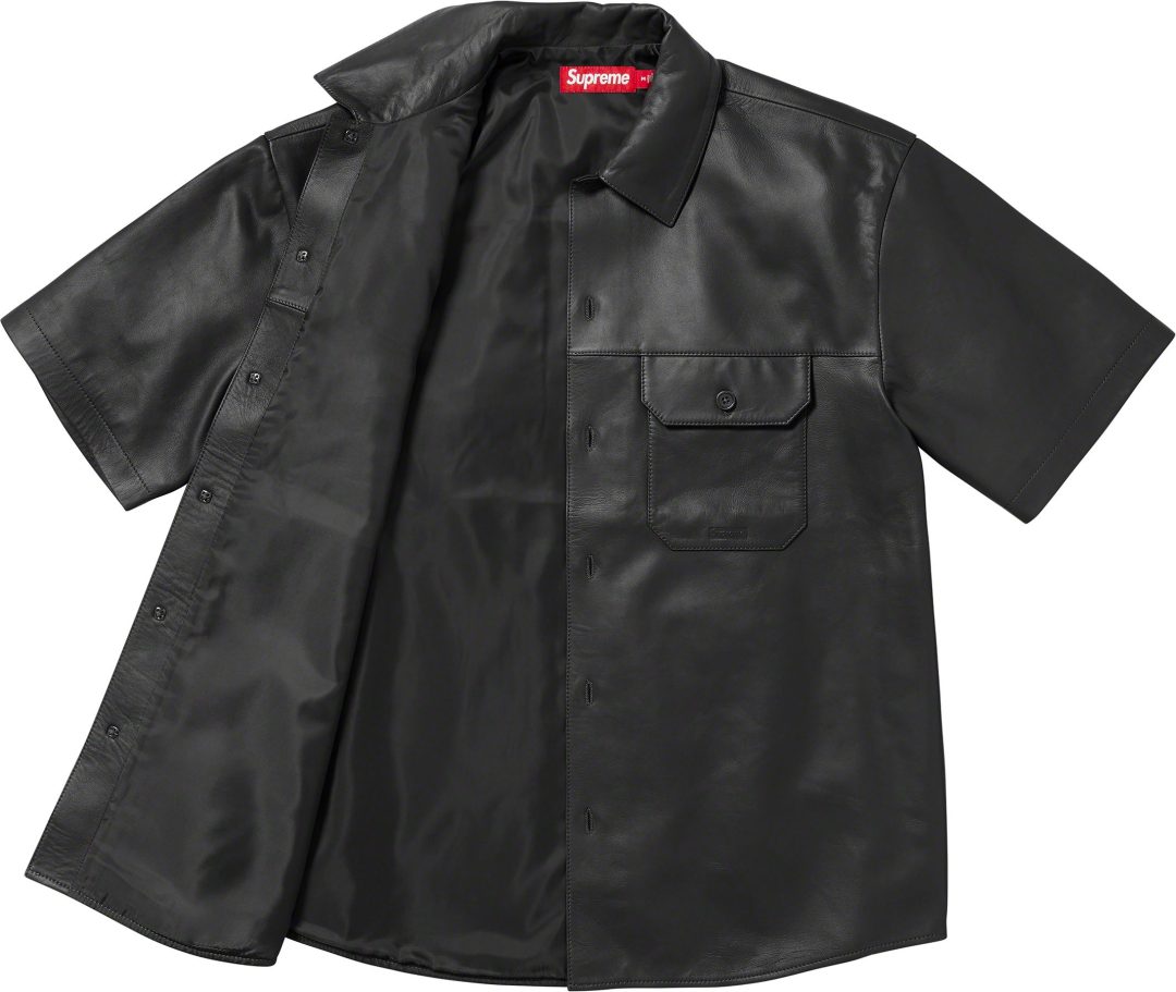 supreme-23fw-23aw-ss-leather-work-shirt