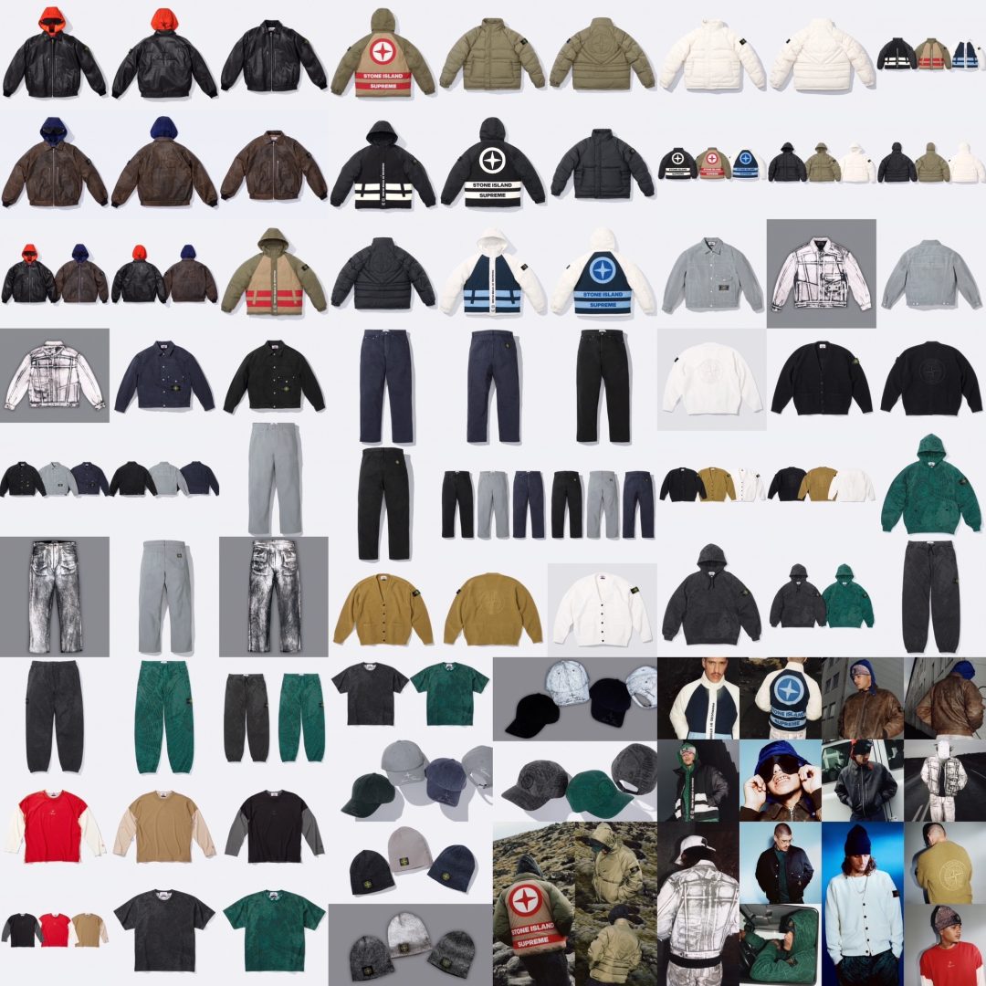 Supreme × STONE ISLAND 23FW 23AW コラボコレクションが10/28 Week10 ...