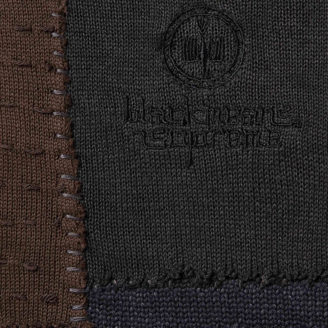 supreme-23fw-23aw-blackmeans-patchwork-zip-up-hooded-sweater