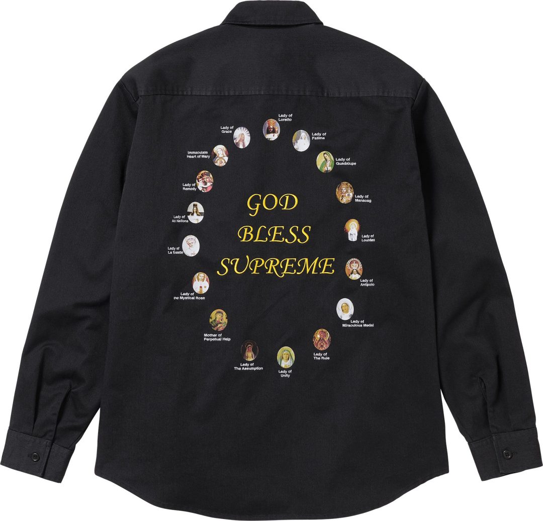 supreme-24ss-our-lady-work-shirt