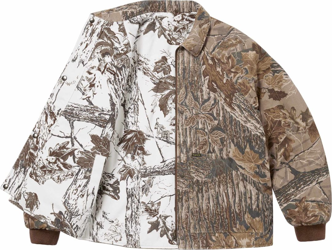 supreme-24ss-realtree-reversible-quilted-work-jacket
