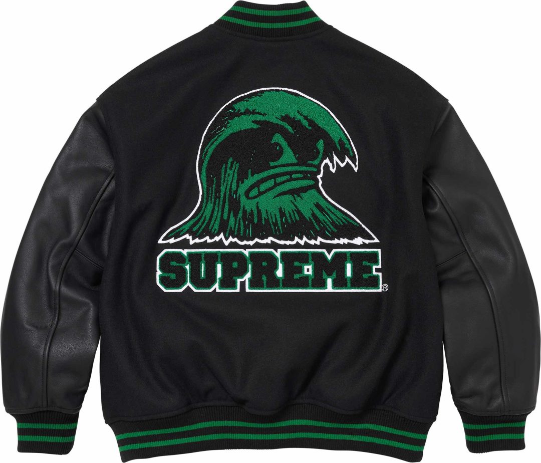 supreme-24ss-wave-varsity-jacket