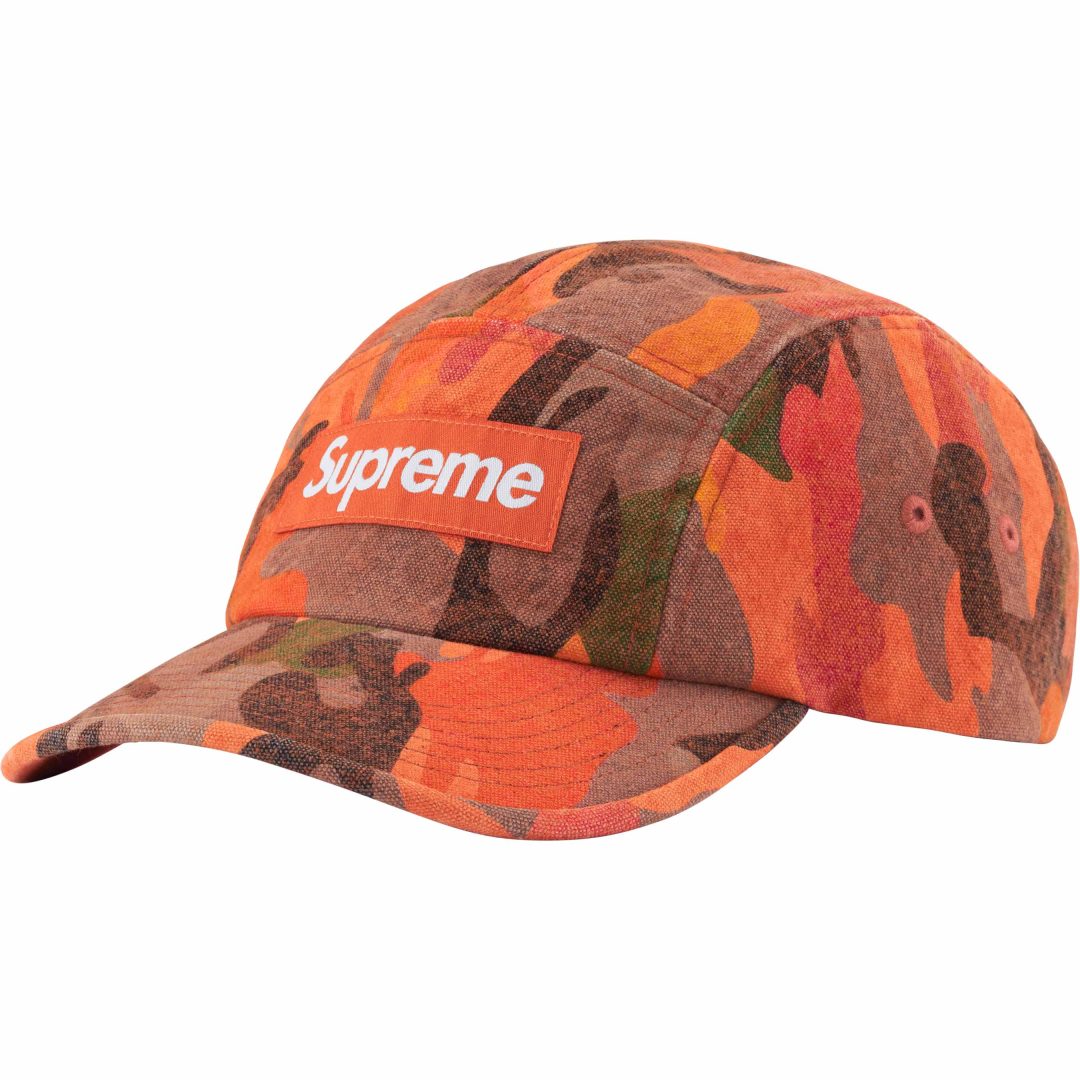 supreme-24ss-washed-canvas-camp-cap