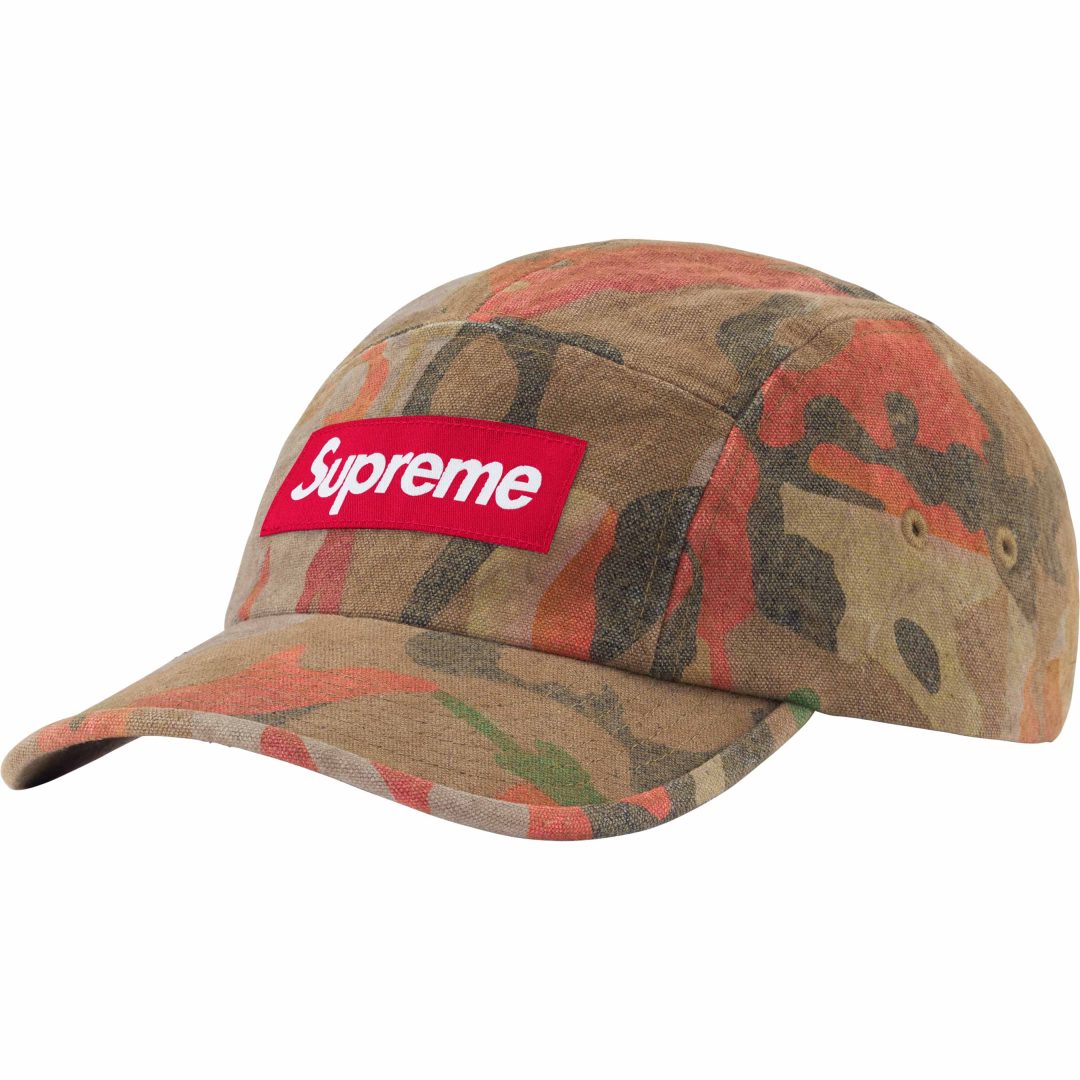supreme-24ss-washed-canvas-camp-cap