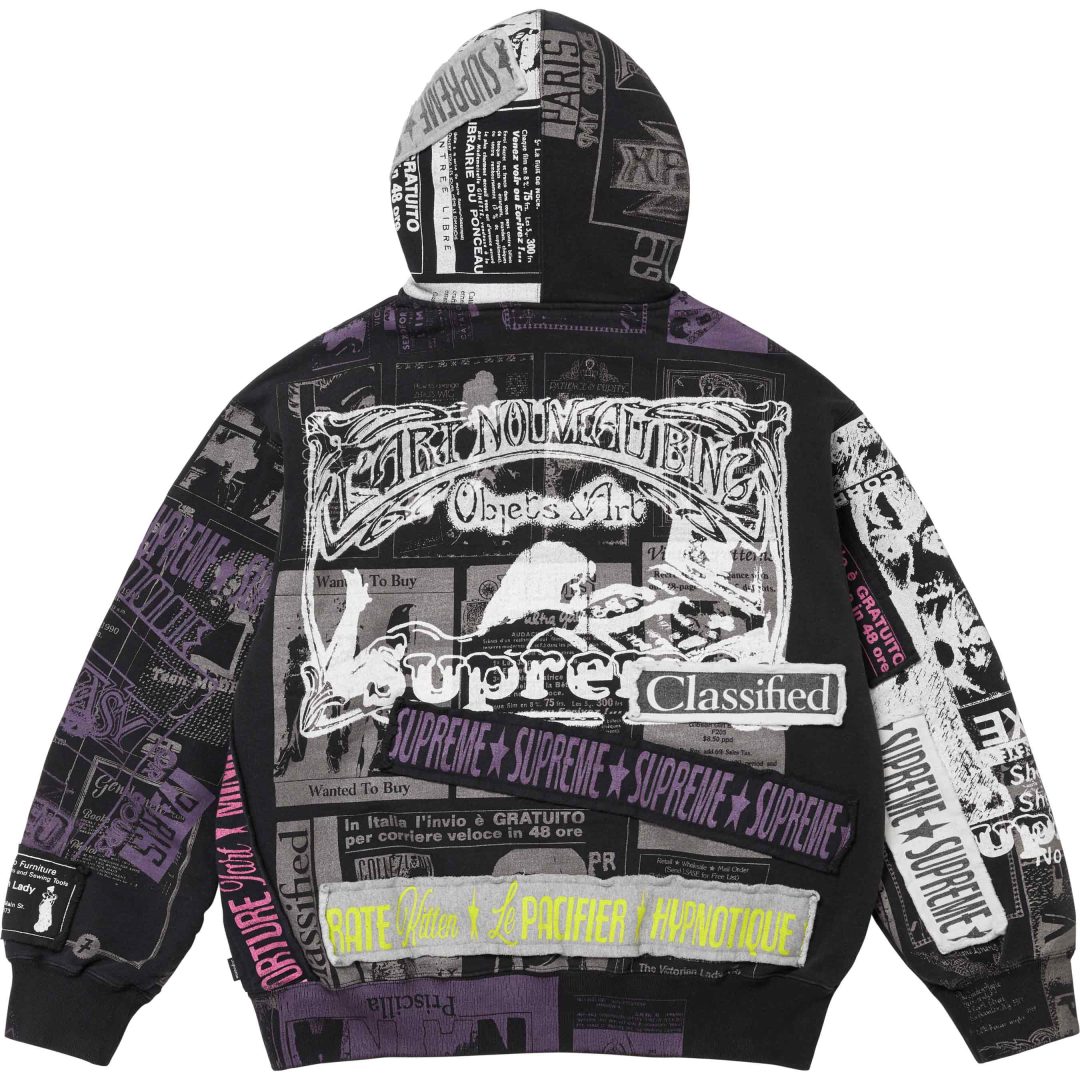 supreme-24ss-collage-zip-up-hooded-sweatshirt