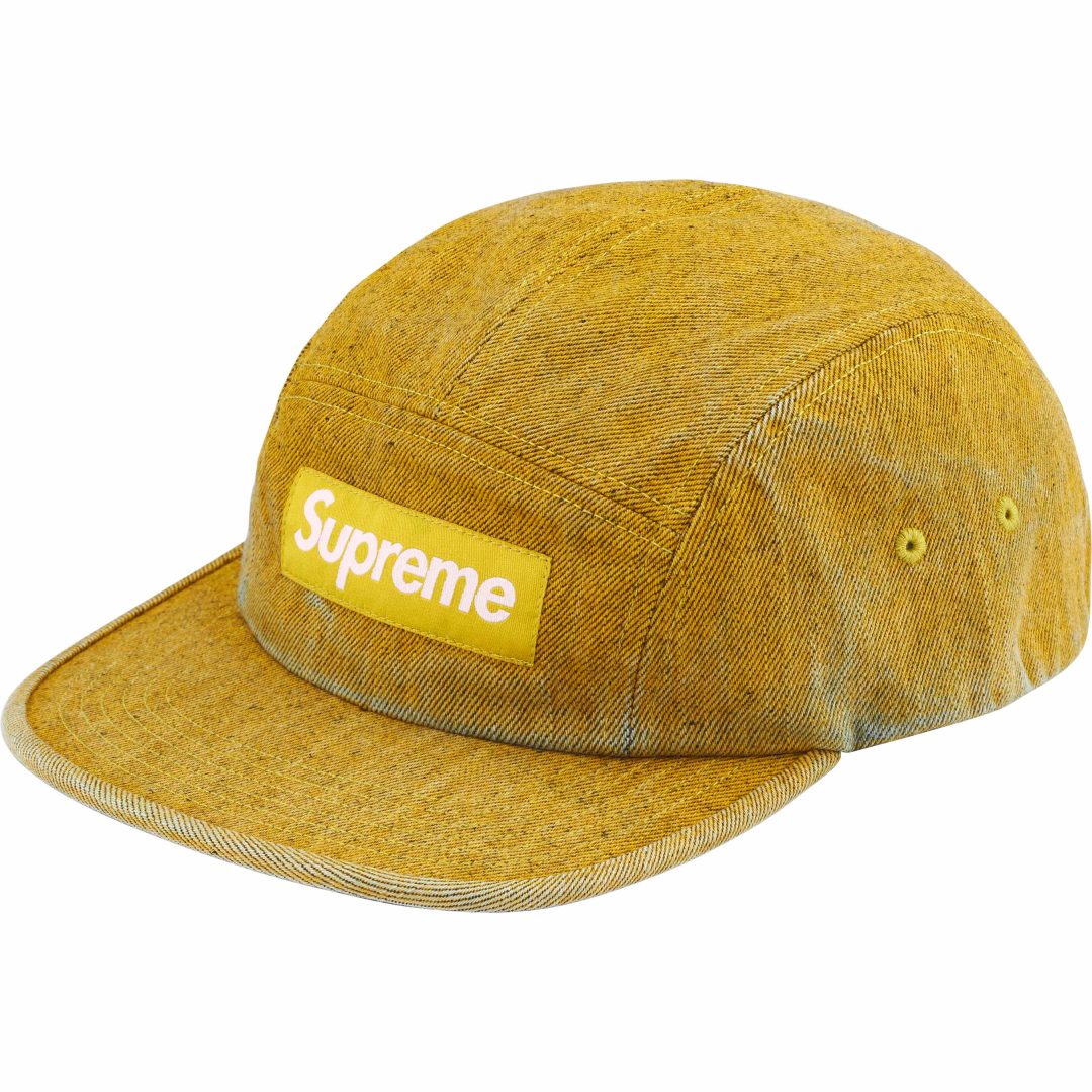 supreme-24ss-coated-denim-camp-cap
