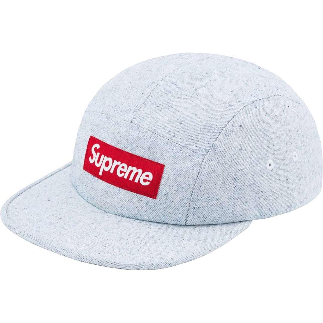 supreme-24ss-coated-denim-camp-cap