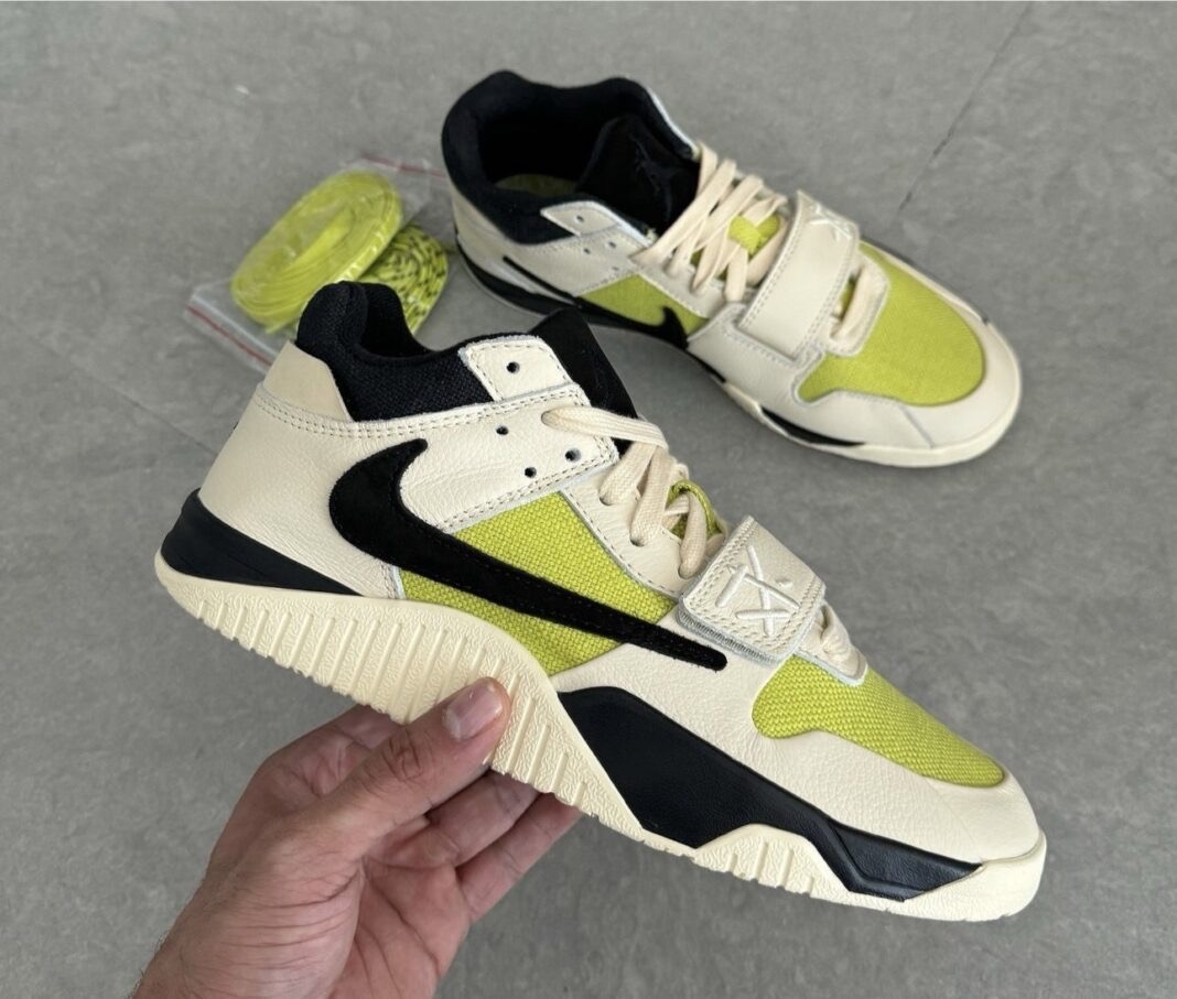 TRAVIS SCOTT × NIKE JORDAN JUMPMAN JACK TR BRIGHT CACTUSが