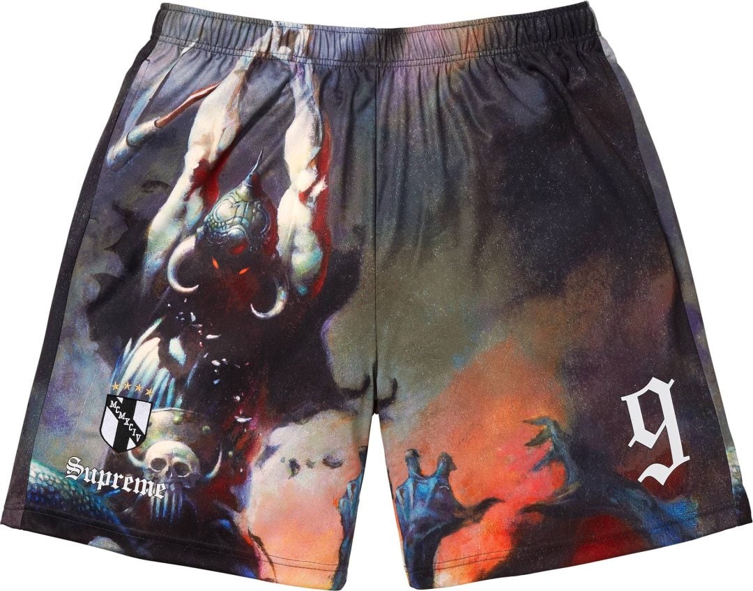 supreme-24fw-24aw-frazetta-soccer-short