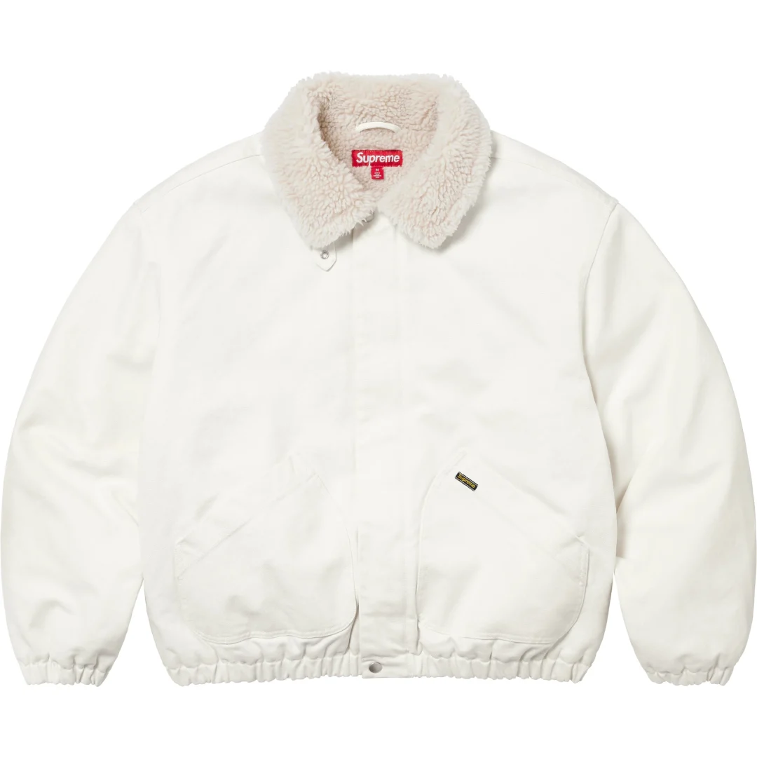 supreme-24fw-24aw-faux-shearling-lined-bomber-jacket