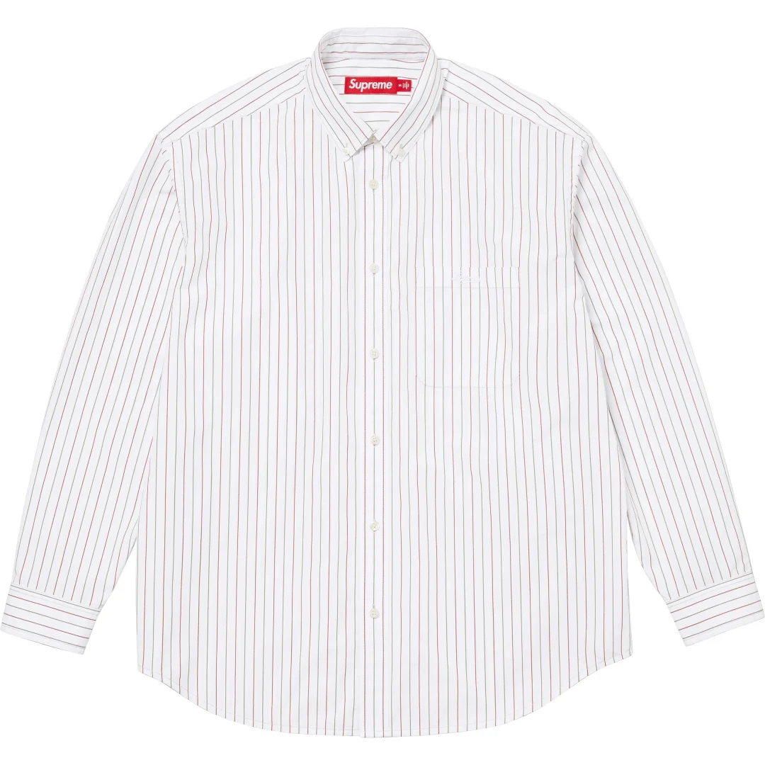 supreme-24fw-24aw-loose-fit-stripe-shirt