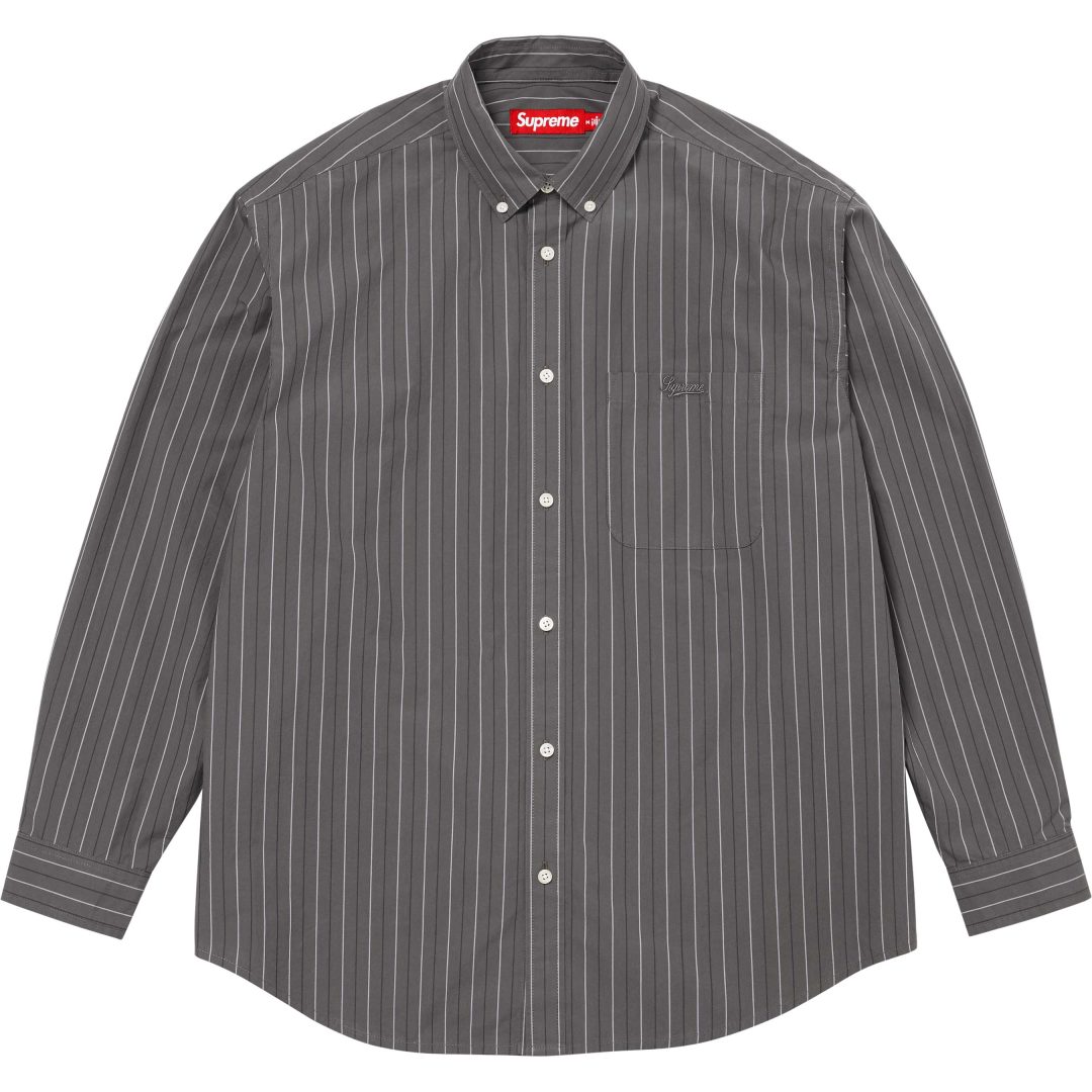 supreme-24fw-24aw-loose-fit-stripe-shirt