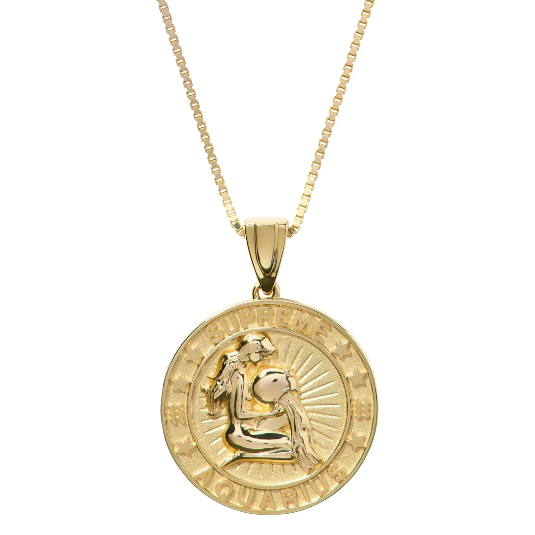 supreme-24fw-24aw-supreme-jacobandco-14k-gold-zodiac-pendant