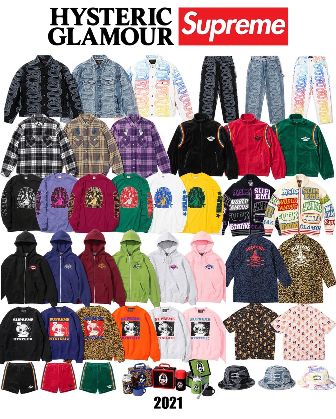 supreme-hysteric-glamour-24fw-24aw-collaboration-collection-release-2024