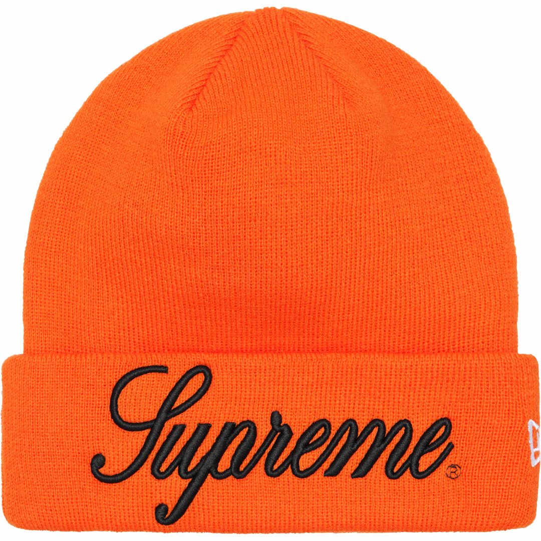 supreme-24fw-24aw-new-era-script-beanie