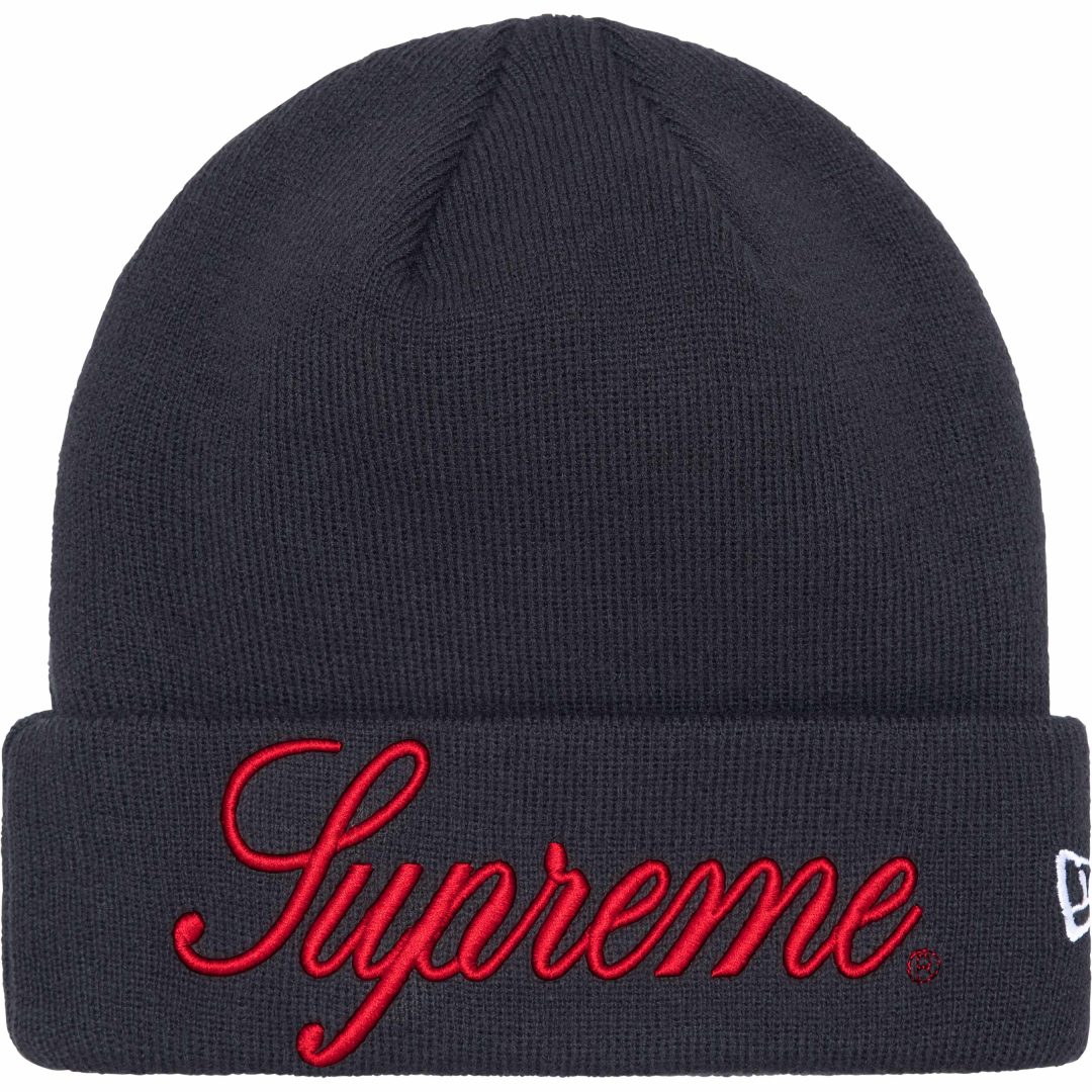 supreme-24fw-24aw-new-era-script-beanie