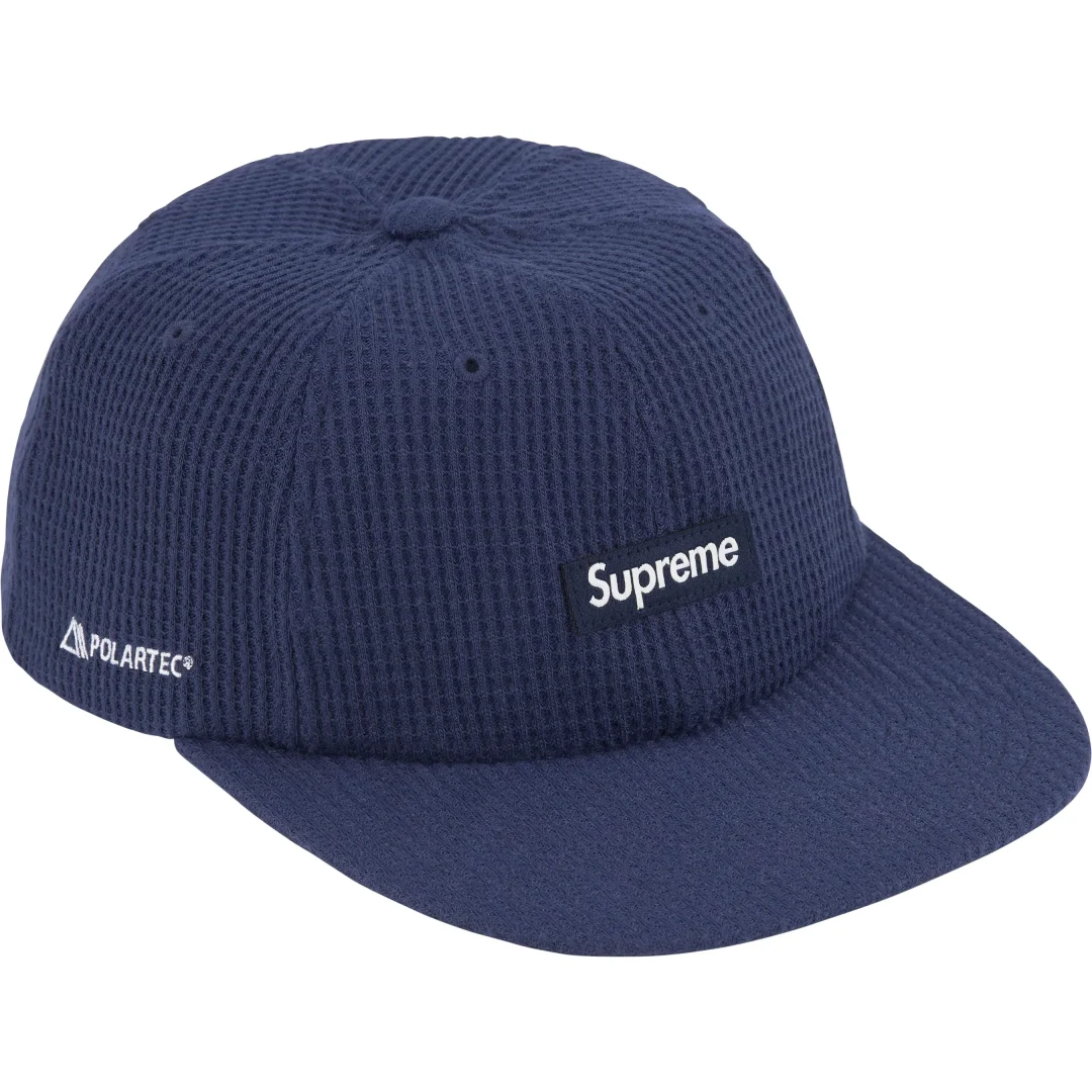 supreme-24fw-24aw-polartec-waffle-small-box-6-panel