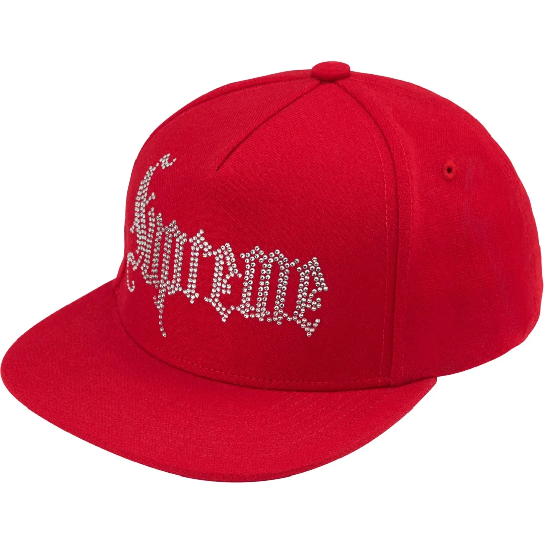 supreme-24fw-24aw-rhinestone-5-panel