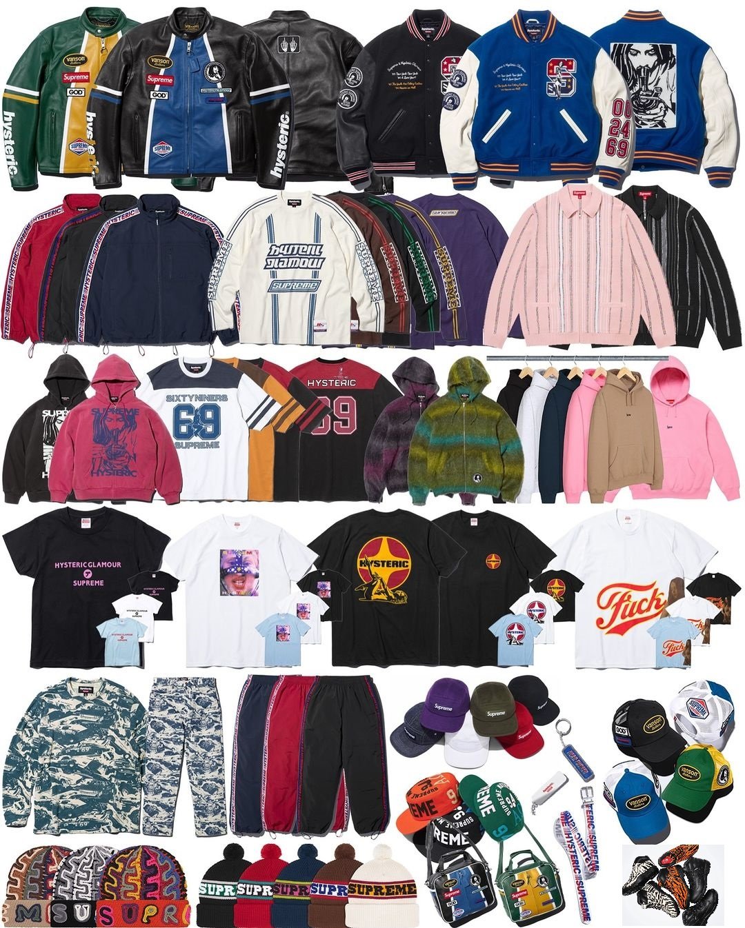 Supreme 公式通販サイトで11月16日 Week13に発売予定の24FW 24AW 新作アイテム【HYSTERIC GLAMOUR】 | God  Meets Fashion