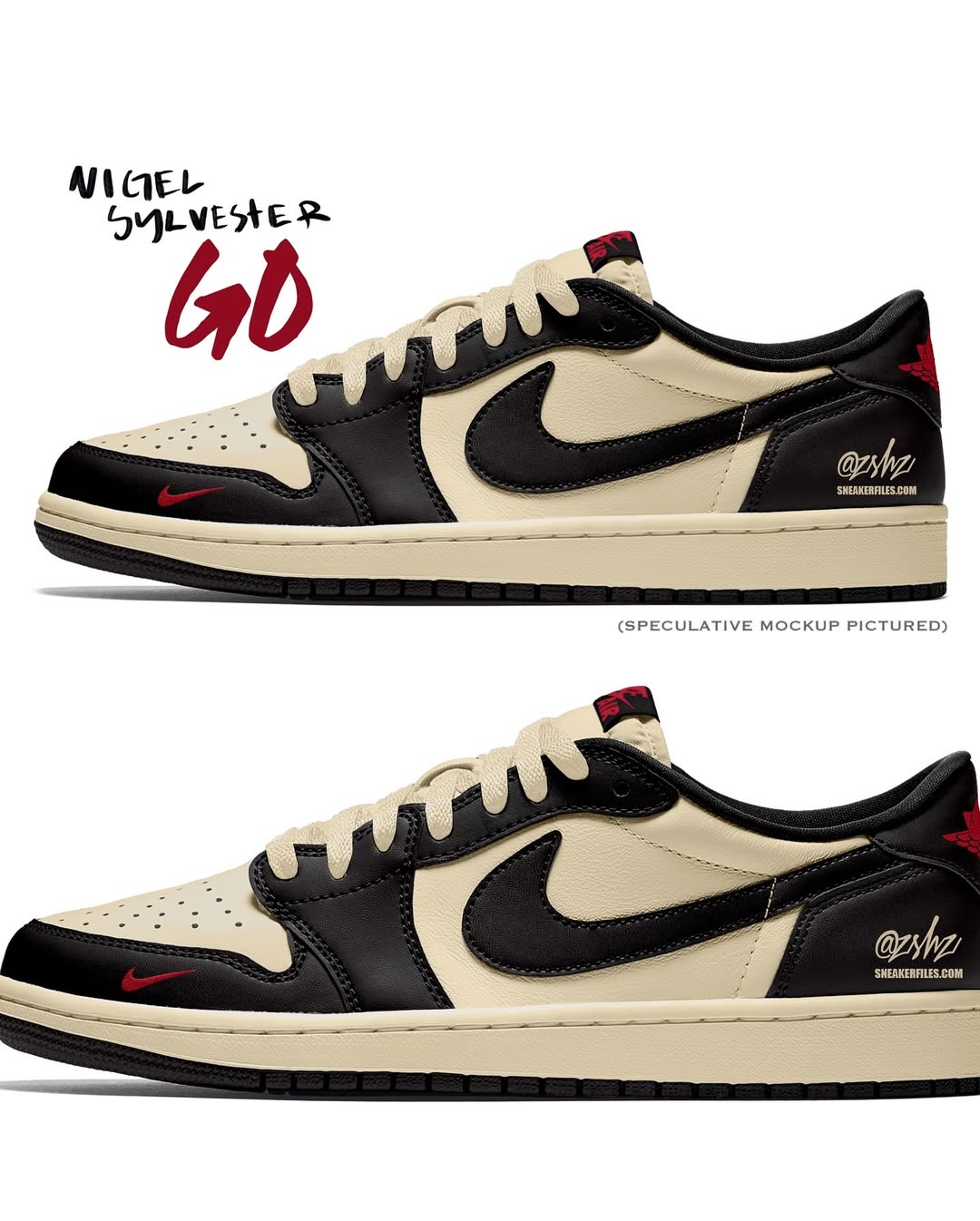 エアジョーダン1 LOW OG x Nigel Sylvester Nigel Sylvester Air Jordan 1 Low OG 