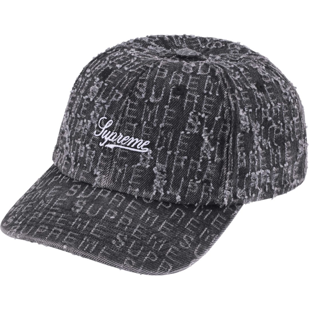 supreme-24fw-24aw-needle-punch-denim-6-panel