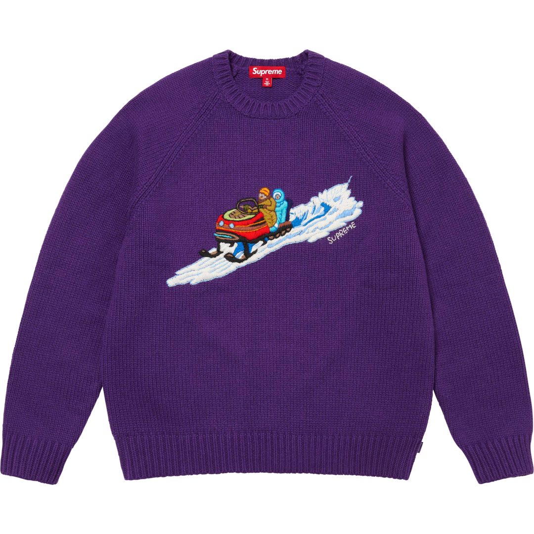 supreme-24fw-24aw-snowmobile-sweater