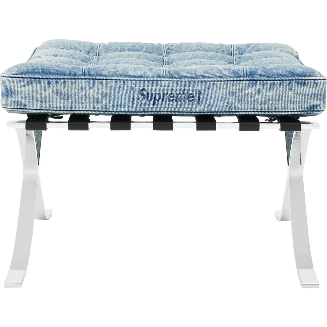 supreme-25ss-supreme-knoll-denim-barcelona-chair-ottoman