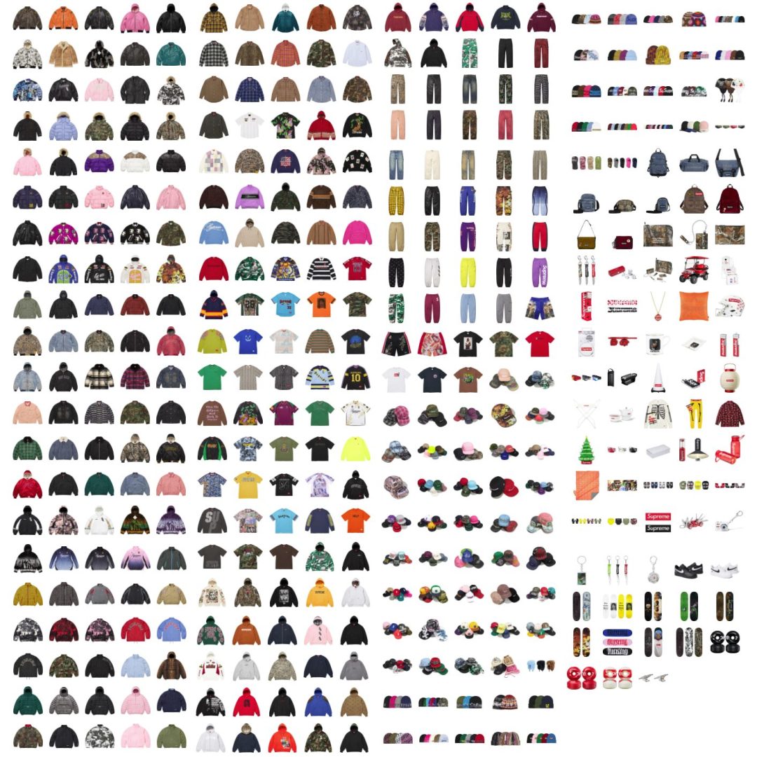 Supreme 25FW 25AWの全アイテムプレビュー目次ページ | God