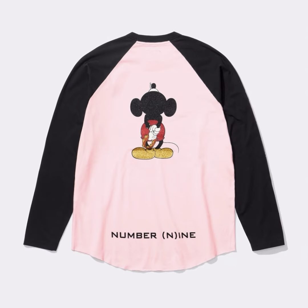 Supreme Mickey Mouse Raglan L ブラック　福岡店購入 アイテム画像】Supreme / Number(n)ine '25FW | Supreme Plus